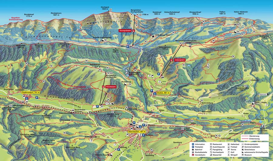 0berstaufen Sommerpanorama